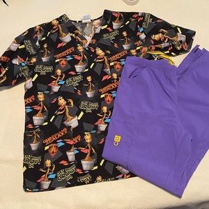 Groot and Wink Scrub Bundle